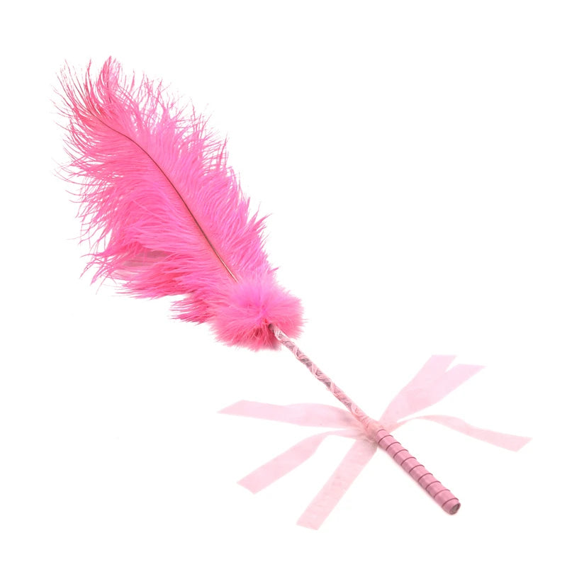 50CM Feather Spanking Paddle Horse Whip