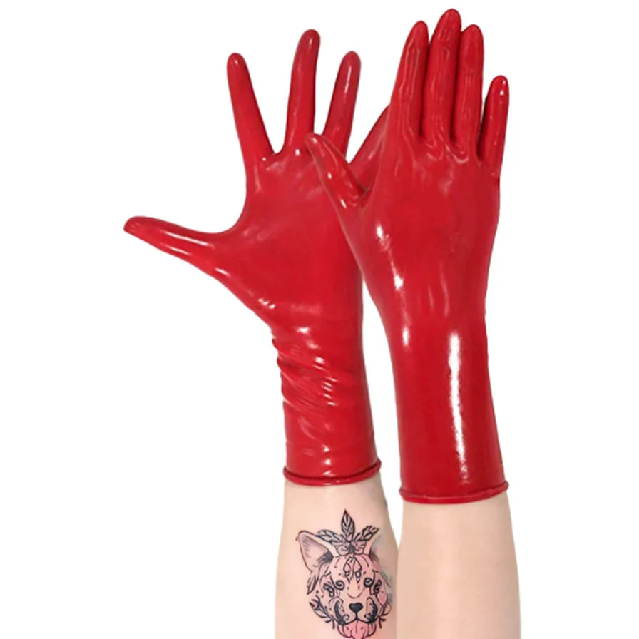 0022 Latex fetish men gloves fetish hood mask latex catsuits for men latex costume rubber socks rubber catsuit