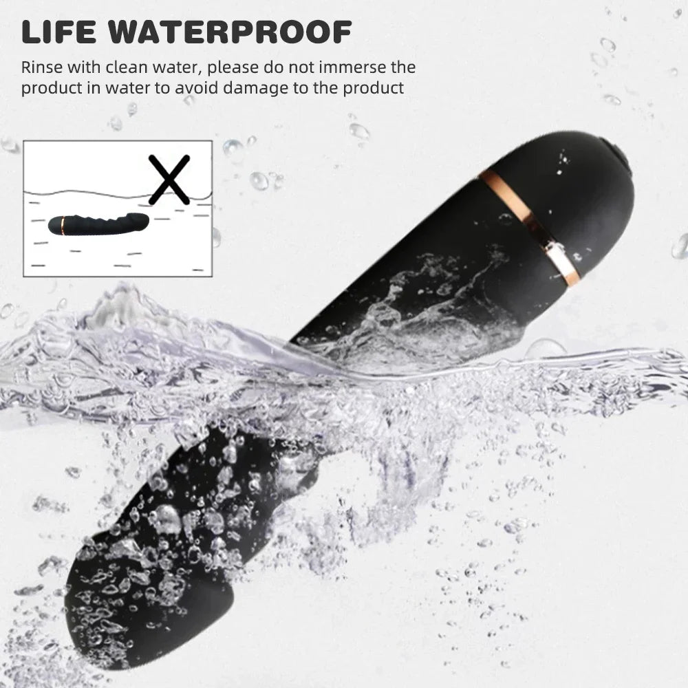 20 Modes Vibrator (Soft Silicone Dildo)