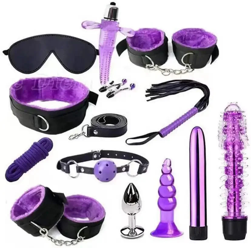 Sexy SM 13-piece set combination husband and wife alternative toys