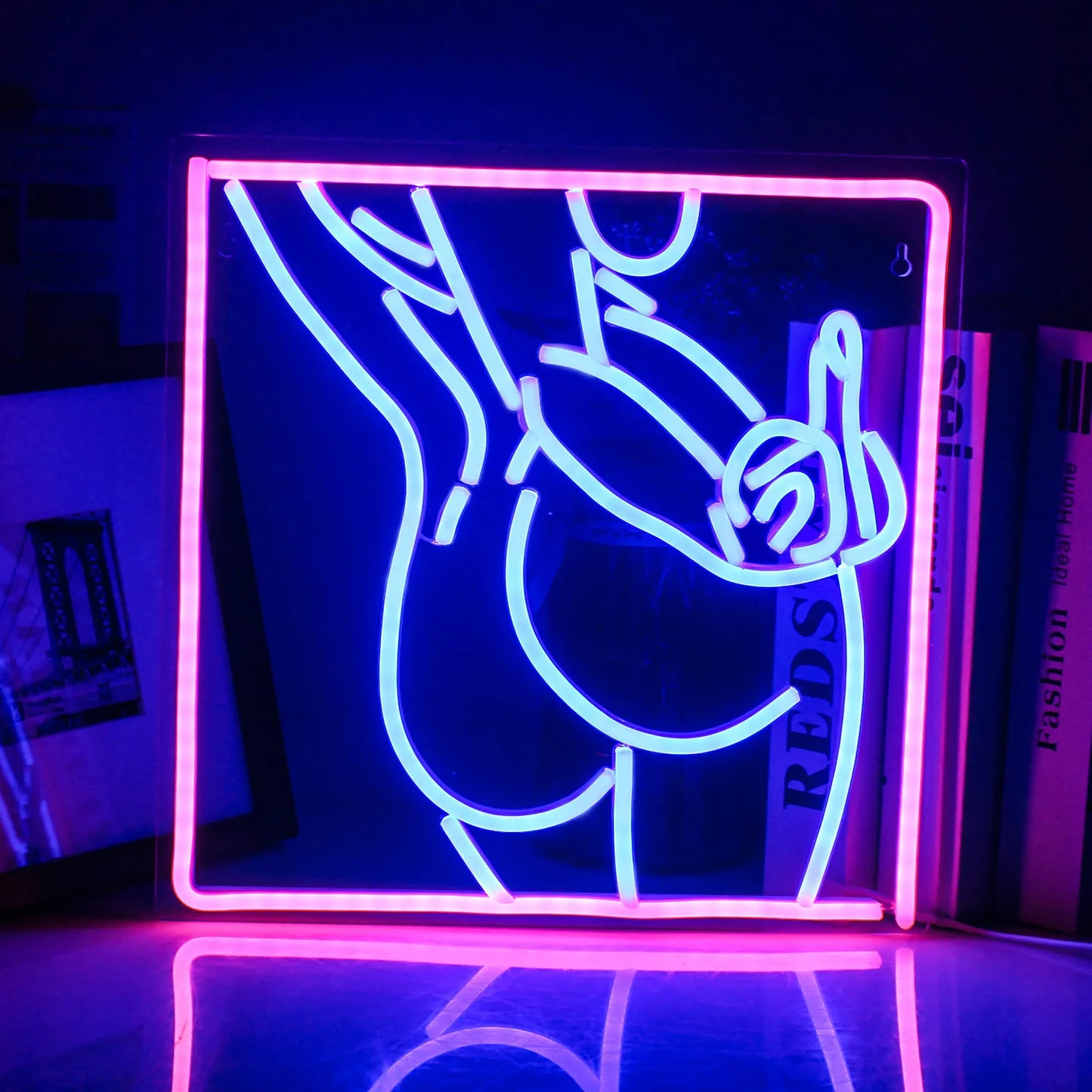 Ineonlife Naked LED Neon Sign Girls Women Sexy Body Shaped Art Wall Hainging For Arcade Bar Party Bedroom Home Decor USB Light