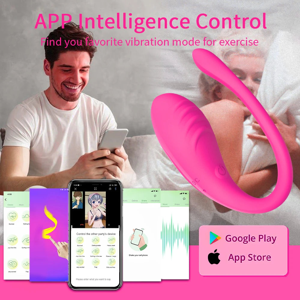 9 Speed APP Controlled Vaginal Vibrators