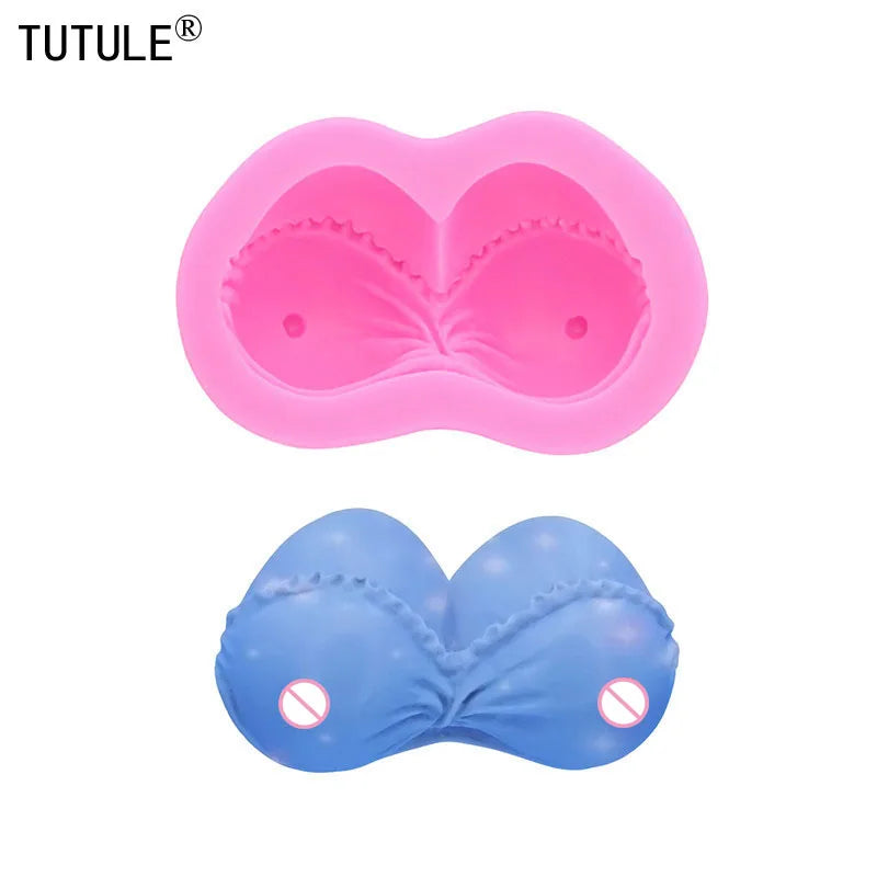Breasts Shape Silicone Cake Mould