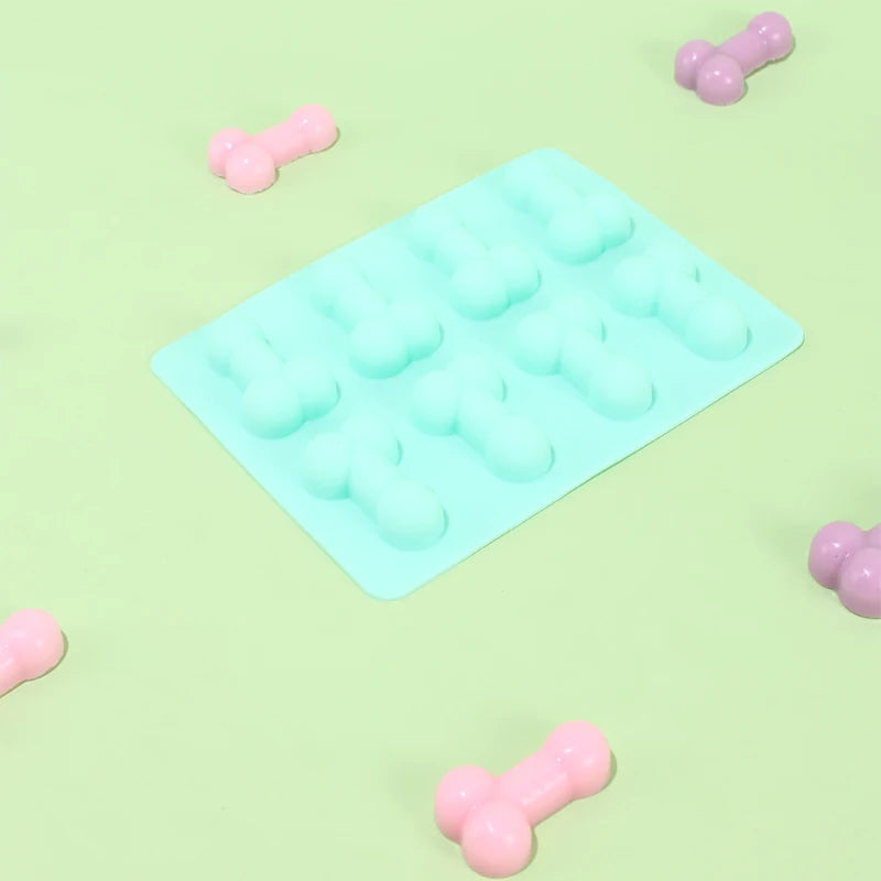3D Creative Penis Shaped Cake Mould