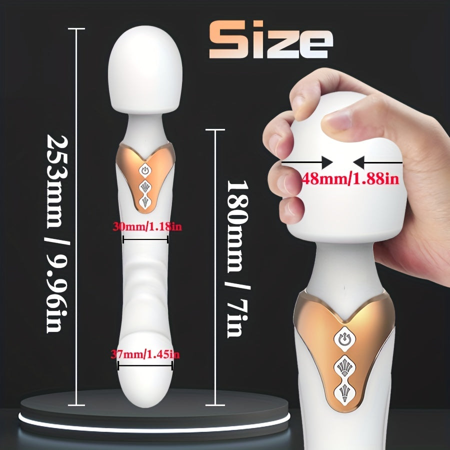 Large Size Powerful Vibrator Double Sports Silicone Stick