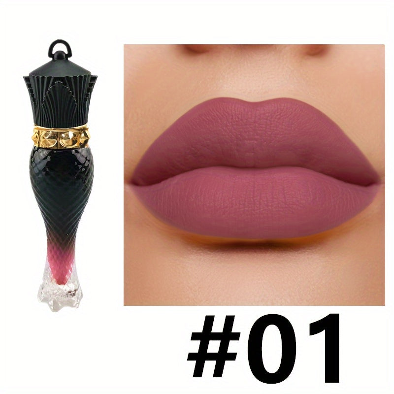 Waterproof 24 Hours Velvet Matte Lip Gloss Moisturizing Nude Liquid Lipsticks Long Lasting Sexy Red Lip Tint Makeup Cosmetic Lip Gloss