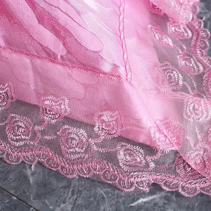 2/3pcs Quilt Cover Set, Luxurious Lace and Jacquard Satin Bedding Set, Comfortable and Smooth Quilt Cover, Suitable for Bedroom, Guest Room (1 * Quilt Cover + 1/2 * Pillowcase, No Core)