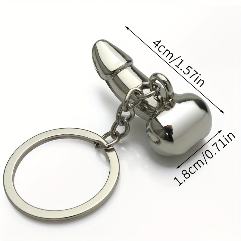 Funny Personality Keychain Organ Penis Dildo Keychain Couple Gifts Fun Prank Keychain Jewelry Accessories Pendant Husband And Wife Gift