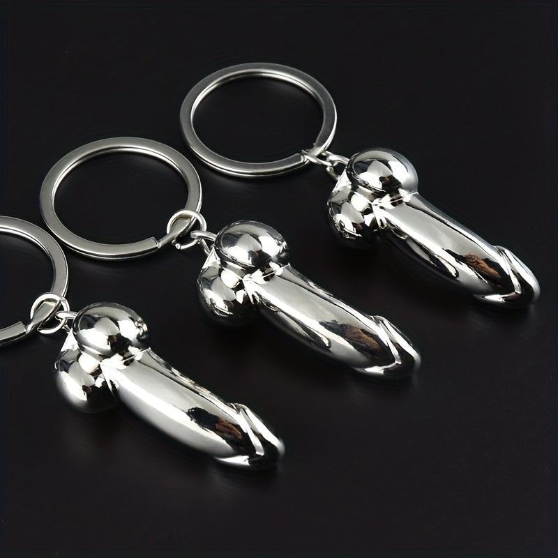 Funny Personality Keychain Organ Penis Dildo Keychain Couple Gifts Fun Prank Keychain Jewelry Accessories Pendant Husband And Wife Gift