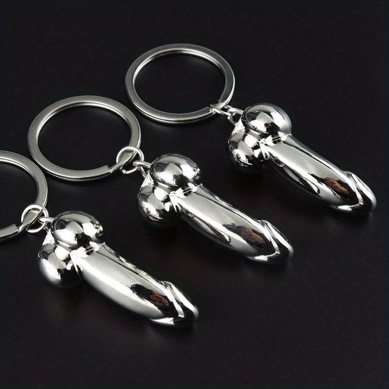 Funny Personality Keychain Organ Penis Dildo Keychain Couple Gifts Fun Prank Keychain Jewelry Accessories Pendant Husband And Wife Gift