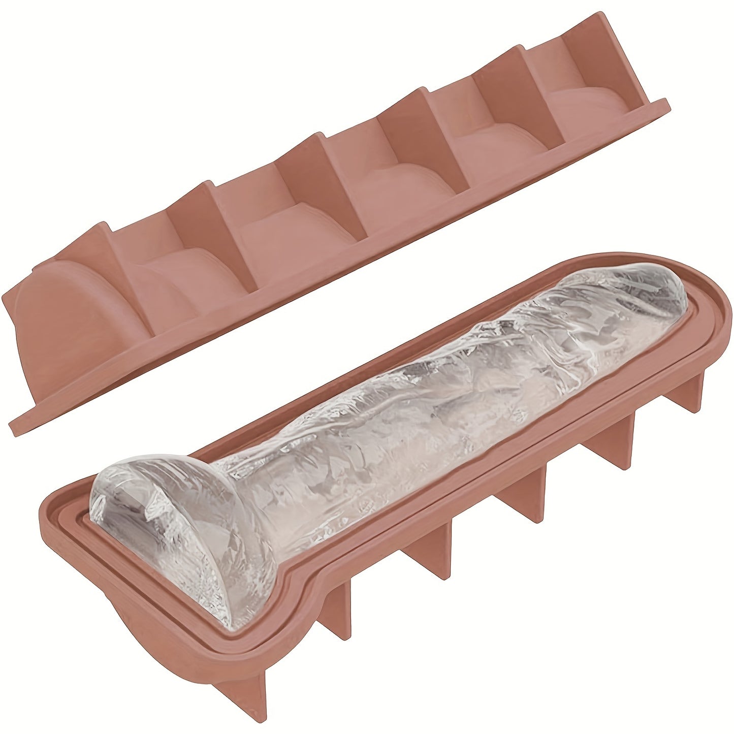 Fun & Quirky Silicone Ice Cube Mold Tray - Lead-Free, Perfect for Whiskey, Cocktails, Juice, Tea & Coffee - DIY Party Gift Idea