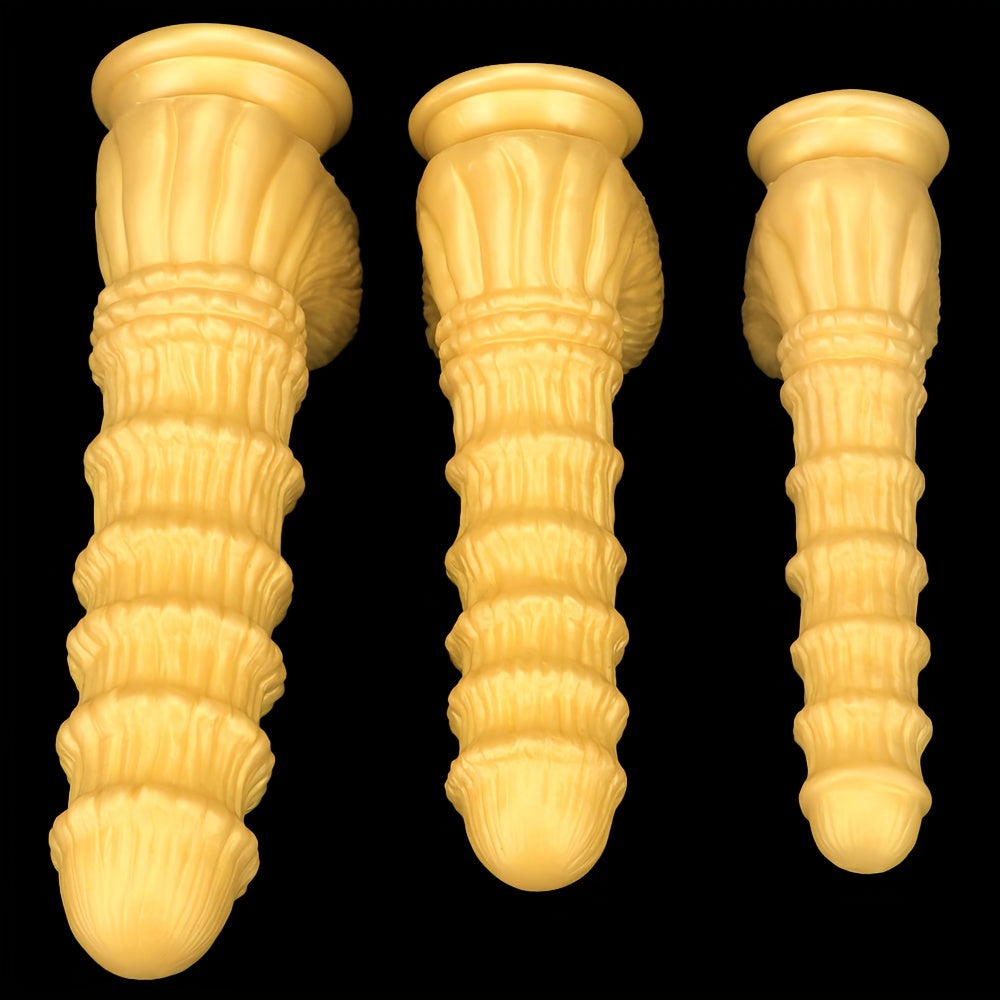 Golden Horse Sex Toys Soft and Extra Large for Men and Women Anal Plug Masturbator Silicone Material