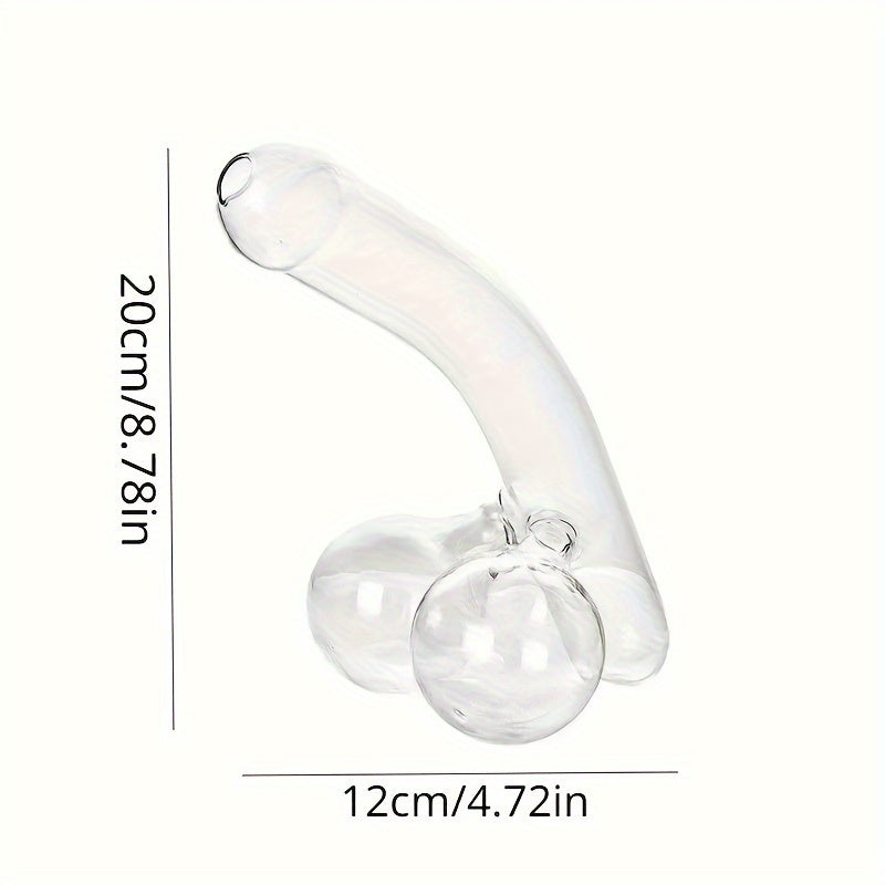 Unique & Funny Dick-Shaped Whiskey Decanter - High Borosilicate Glass, Polished Finish - Perfect for Anniversaries & Gag Gifts