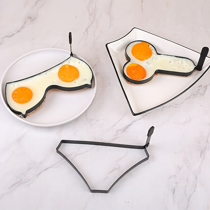 Fun anatomy-Shaped Egg Frying Mold - Perfect for Bachelorette Parties & Kitchen Gags, No Batteries Required, Adult Sex Toy for Men and Women