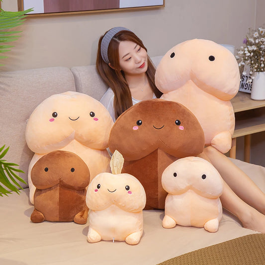 10-50cm Funny Penis Pillow Plush Soft Toy